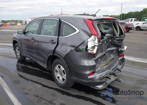 2016 Honda Cr-V Lx из США, поврежденный, VIN 5J6RM4H35GL007367